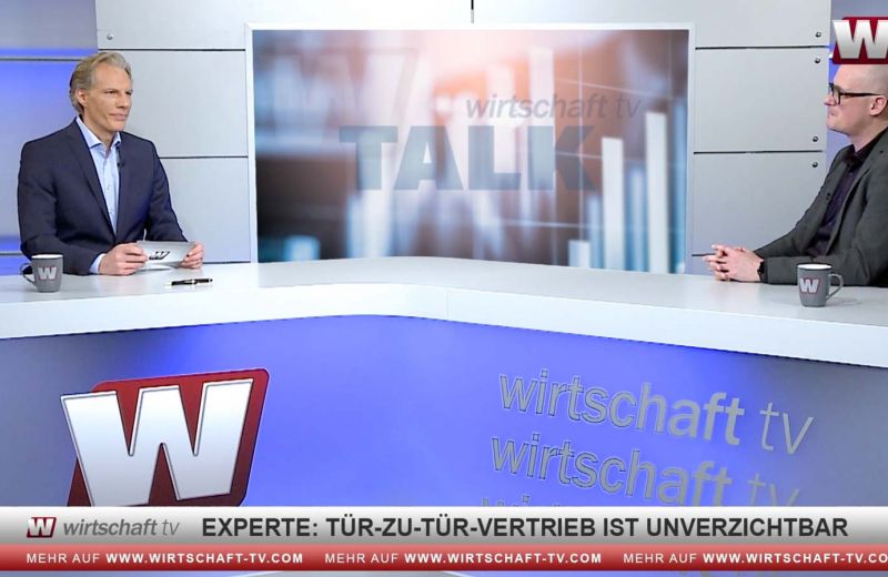 MAXprom - Interview mit Wirtschaft TV - Experte: Tür-zu-Tür Vertrieb ist unverzichtbar