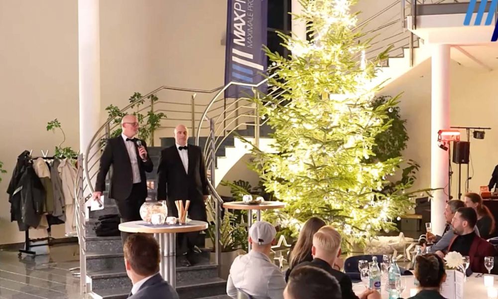 MAXprom - Unsere Jahresabschlussfeier 2022 - Mitarbeiterevent mit MAXprom